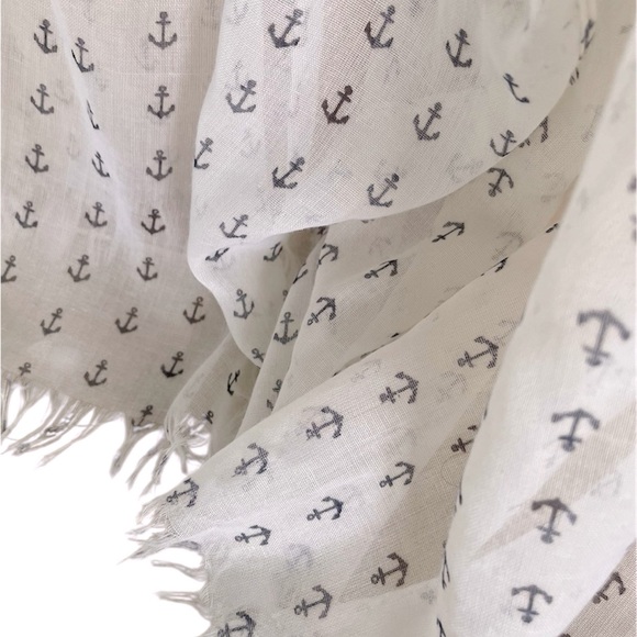 J Crew Anchor Scarf - Picture 2 of 3